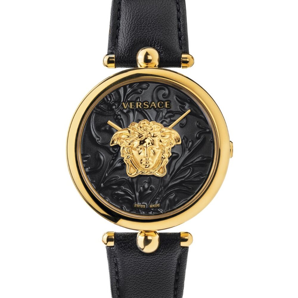 Versace New Black Dial Empire Ladies Watch
